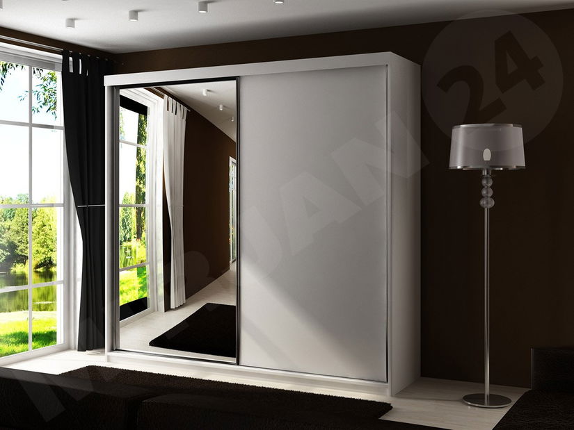 Ormar za garderobu Seharat 45711 (bijela)