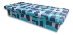 Jednostruki krevet (ležaj) 90 cm Janae 10 (Gusto 4A tirkizna) 