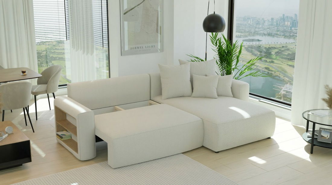 Colțar Napolia (D) (Bej)