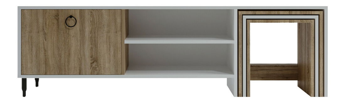 Masă TV/Dulap Zirion (Alb)