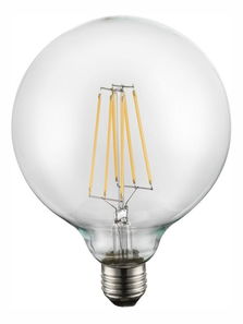 LED žarulja Led bulb 10586 (nikl + prozirna)