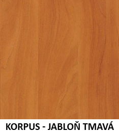 Kuchyňa BRW NIKA 180 RAMKA Jabloň tmavá