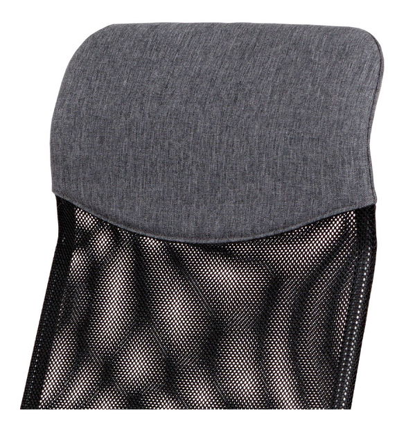 Irodai fotel Evessa-E301-GREY (szürke + fekete)