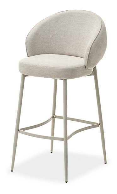 Scaun bar Ravelianto (bej + gri)