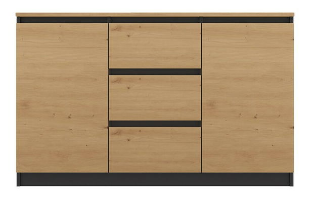 Set 2ks. komôd Cervantina 1 (antracit + dub artisan)