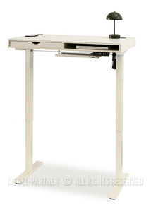 Masă PC cu înălțime reglabilă Occott 100 (crem)