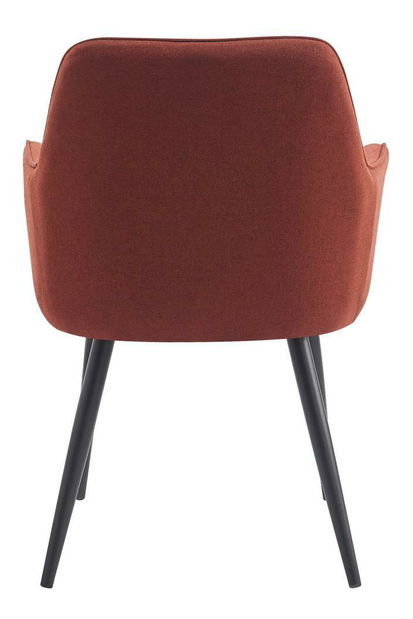 Dizájnos fotel Oskarsi (barna + fekete) 