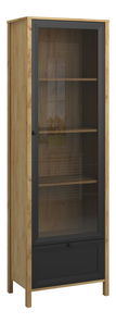 Vitrin Bruselas (tarany craft (tölgy + fekete)