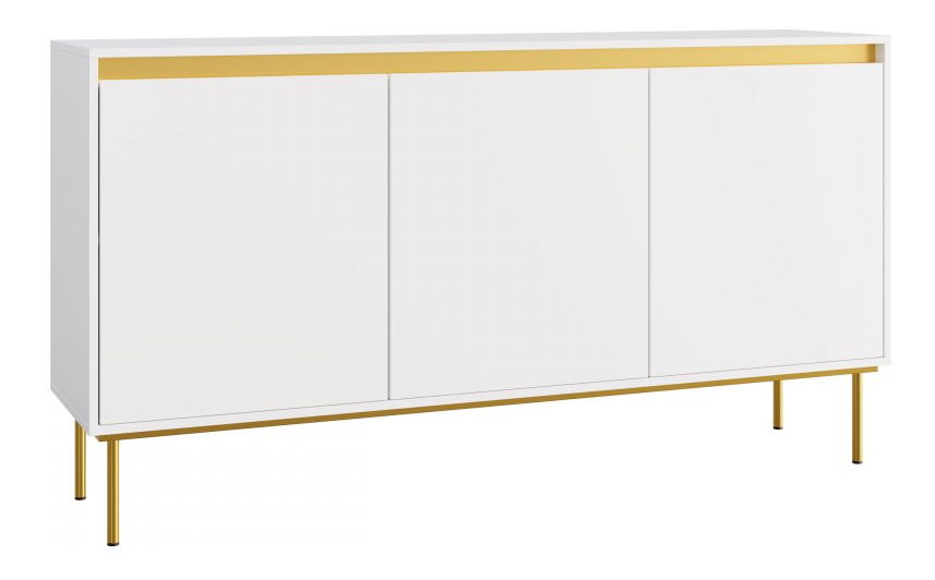 Skrinka Gelean 3D (biela + zlatá) 