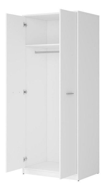 Ruhásszekrény Nepo Plus 33 (fehér) 