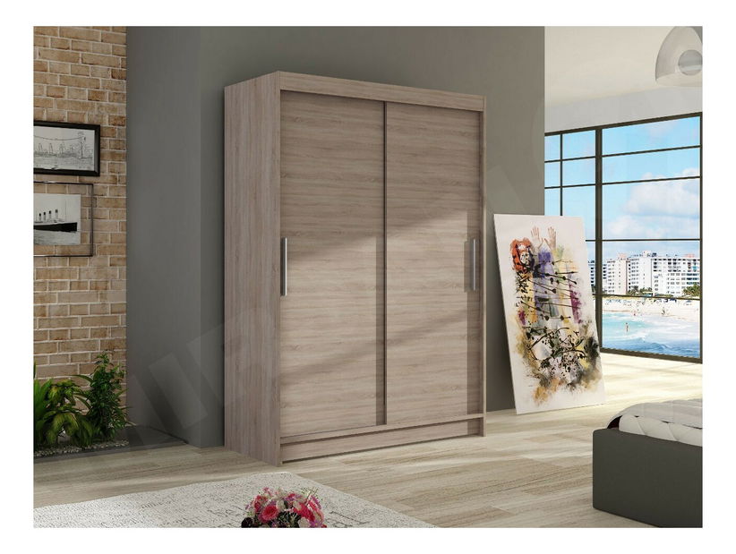 Ormar za garderobu Avela I (trufel) (bez rasvjete)