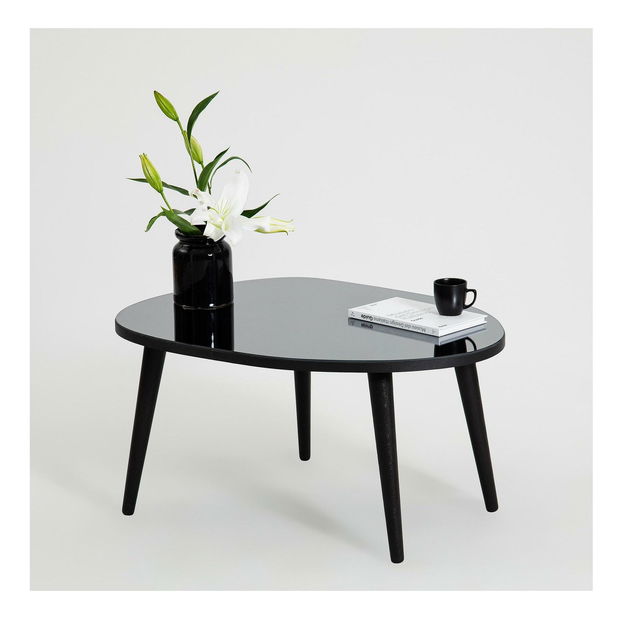 Dohányzóasztal Gustavo 2 (fekete + szürke)