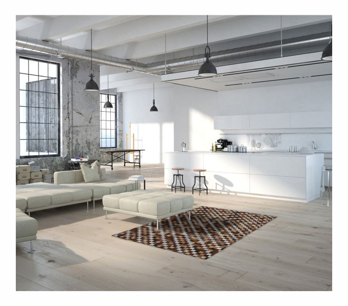 Bőr szőnyeg 144x200 cm Koza typ 3