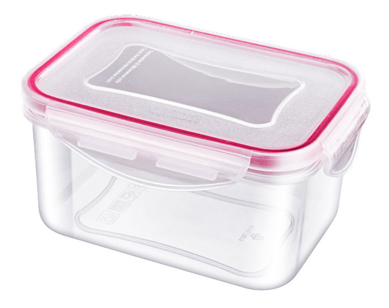 Konyhai tárolódoboz Lamart Clip 430ml (átlátszó)