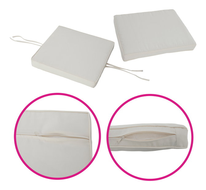 Vrtni ratanski set Milford (crna + krem + prirodna)