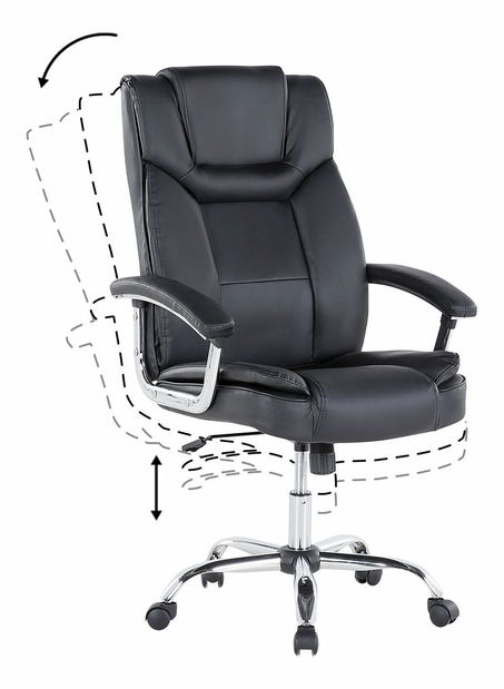 Uredska stolica Aldan (crna)