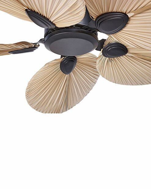 Stropni ventilator sa svjetlom Mamza (prirodna)