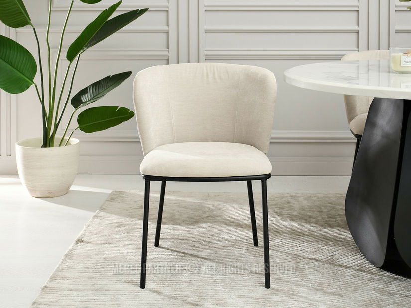 Blagovaonska stolica Koalas (bež + crna)