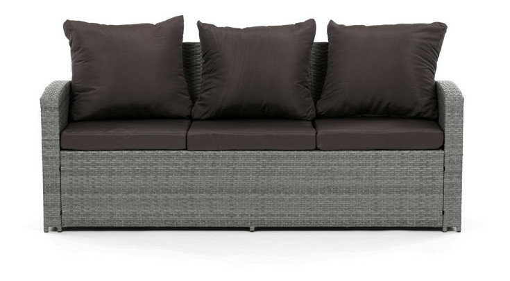 Záhradná zostava Flax (sivá)