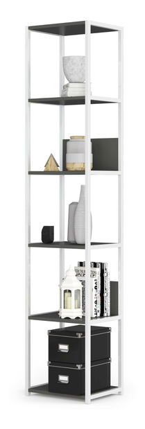 Raft Loriana (alb + gri)