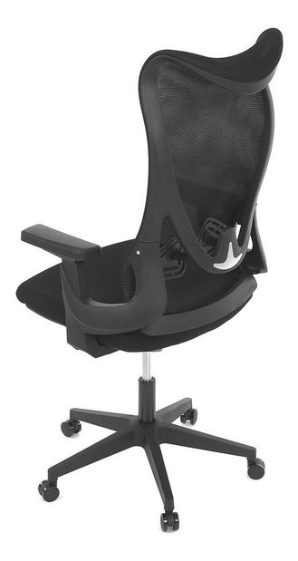 Uredska fotelja Kilometro (crna)