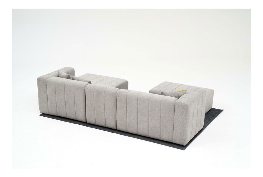 Sarokkanapé Beyzometta (J) (világosszürke)