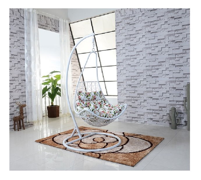 Fotoliu suspendat Kalono (alb) *resigilat