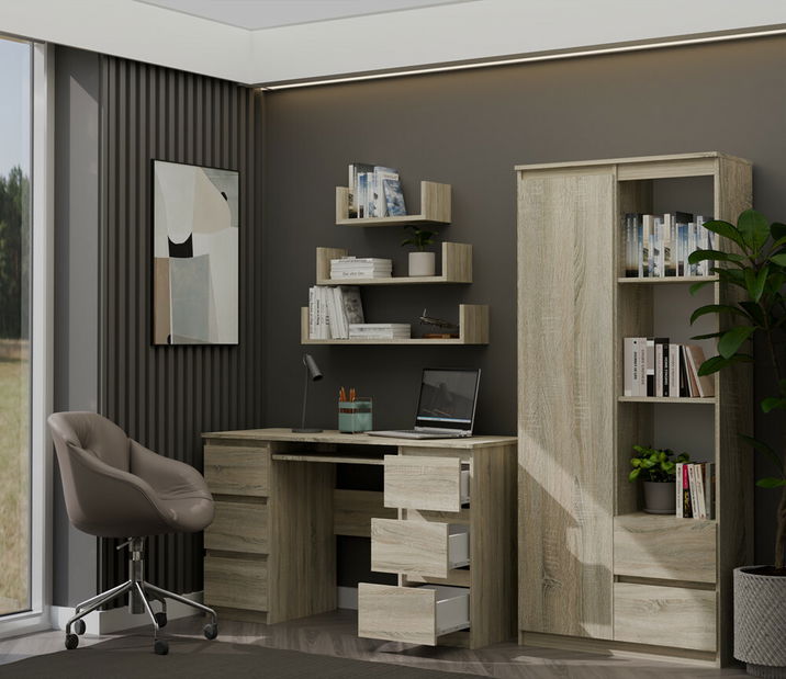 Masă PC Kwazulu 1 (stejar sonoma)