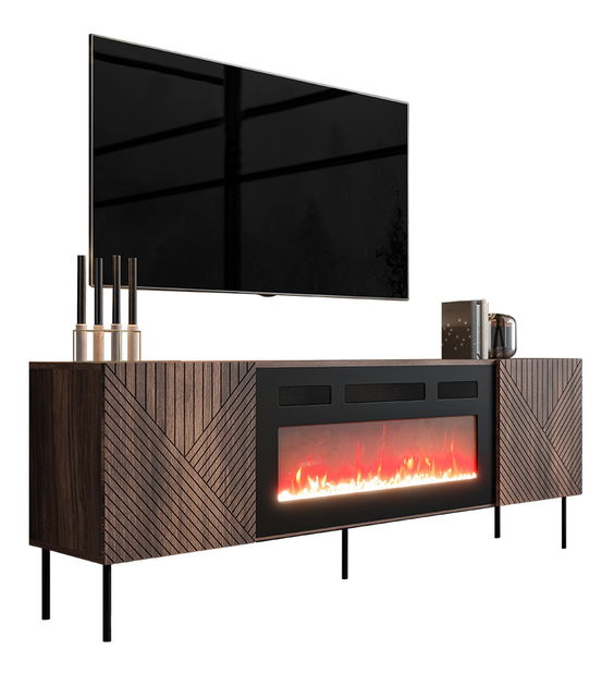 TV stolić/ormarić Azanat 19 (orah warmia)