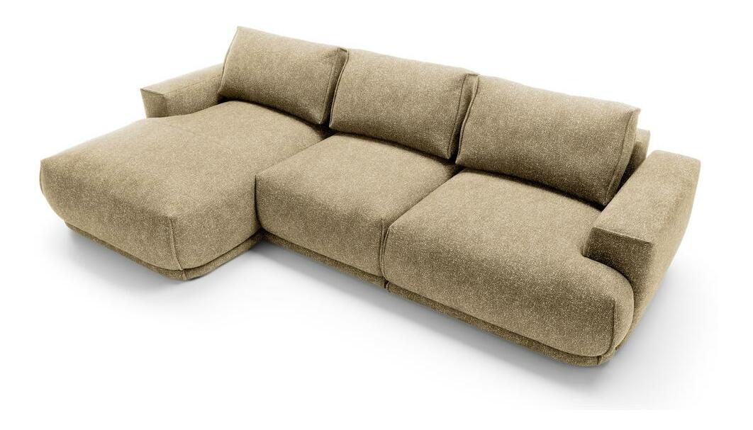 Sarokkanapé Dita (B) (bézs + fekete) 