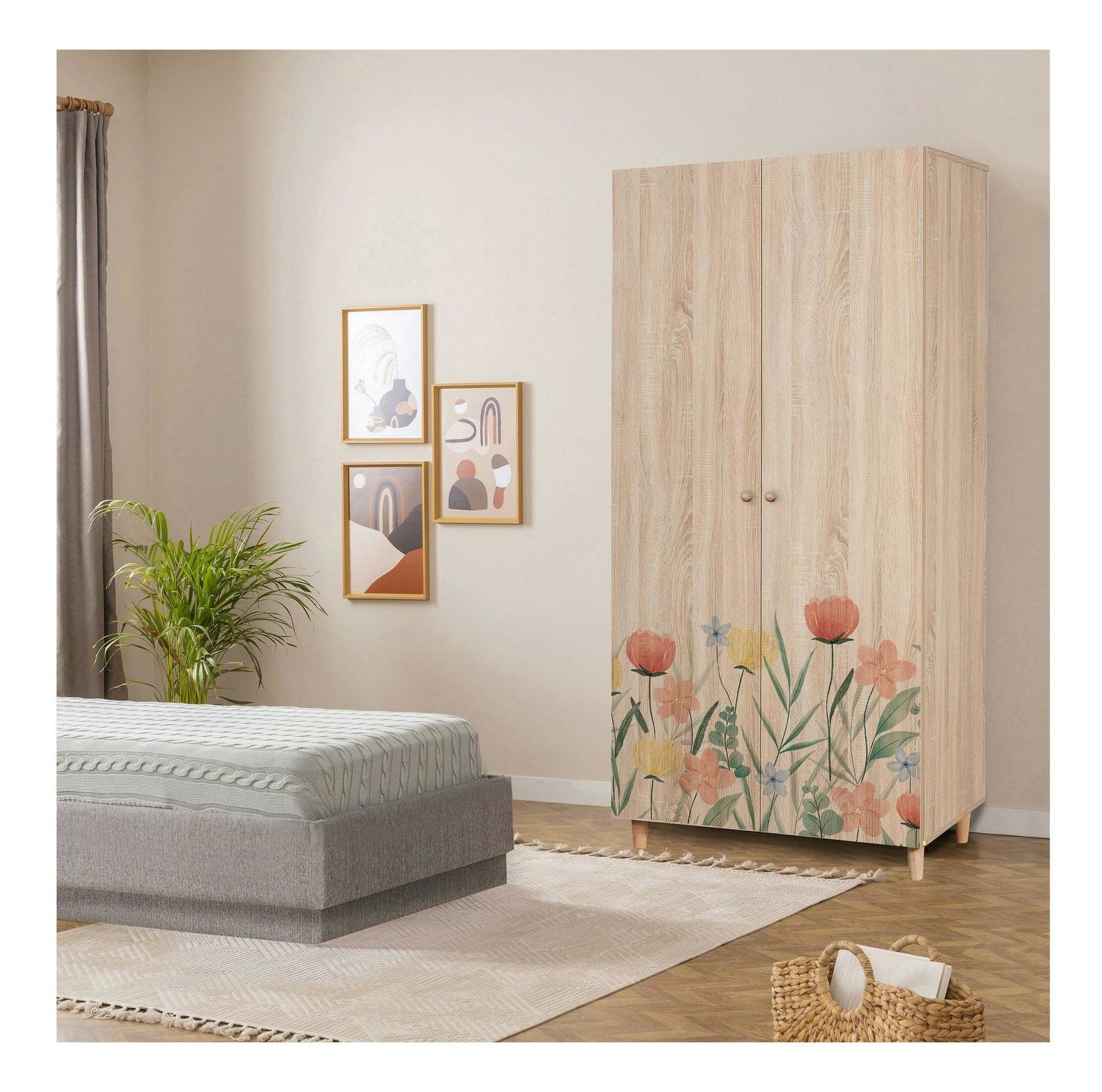 Ruhásszekrény Lydie 915 (sonoma tölgy)