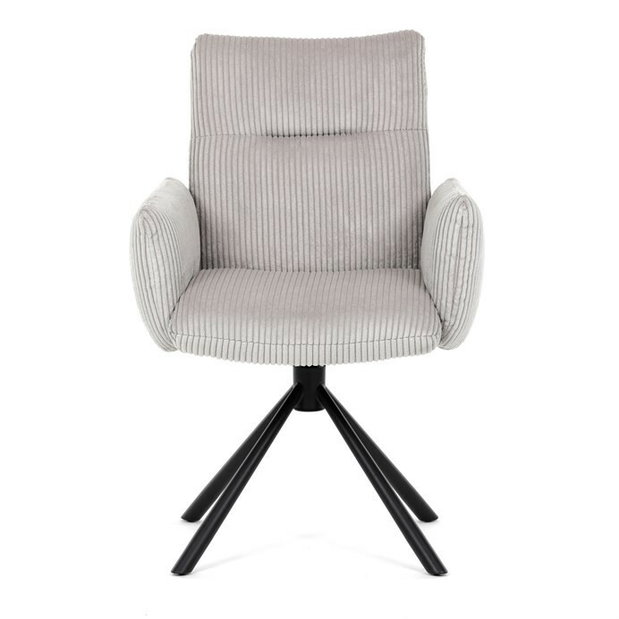 Jedálenská stolička Daston (krémová)