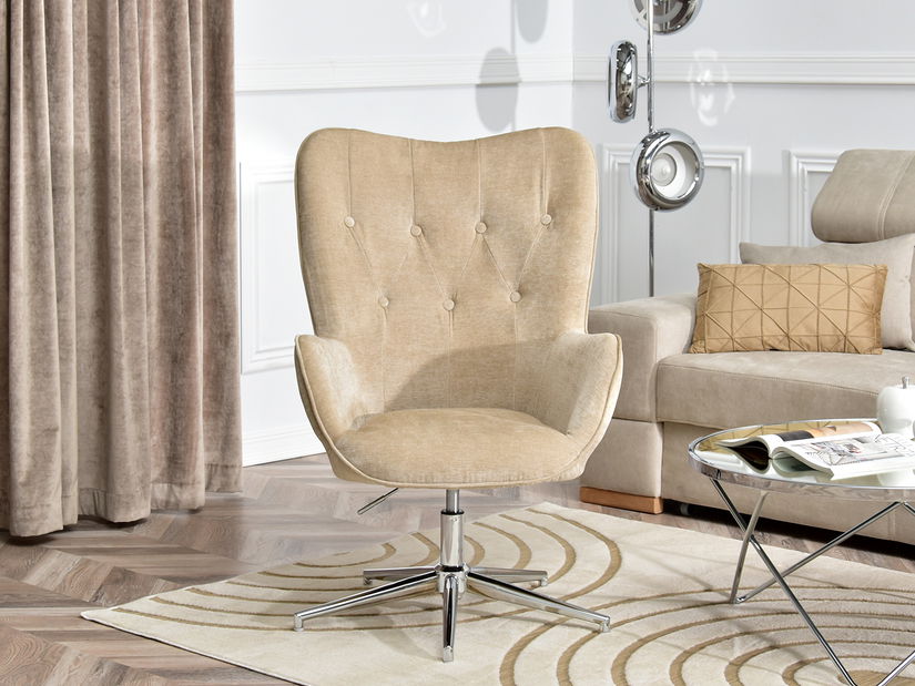 Relaxačné kreslo Trinidy (béžová)