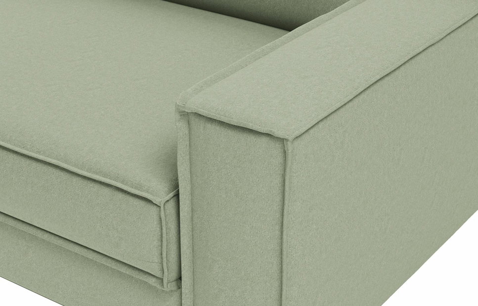 Kreslo Spary L (morská zelená + orech)