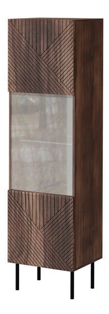 Vitrina Azanat 51 (orah warmia + crna) 