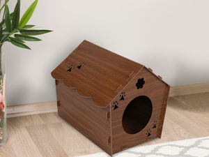 Kućica za mačke Belipi (orah)