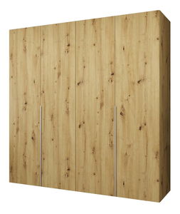 Dulap de haine 200 cm Alice 1 (Stejar artisan + Cașmir)