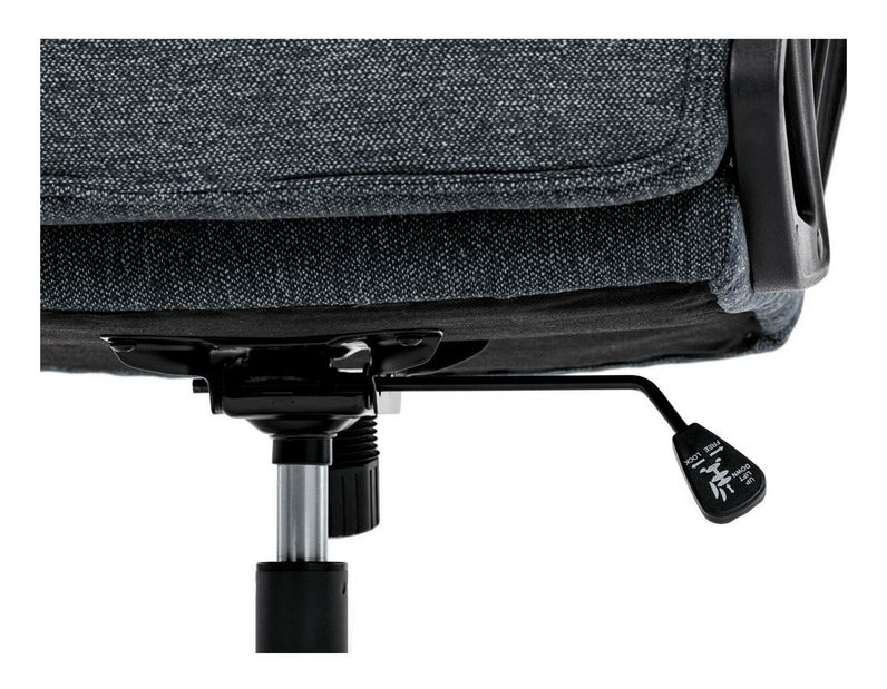 Irodai fotel Kuerten (fekete)