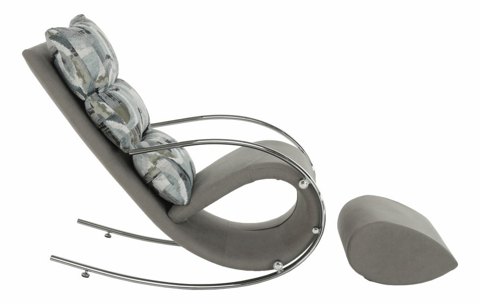 Hojdacie kreslo Reta (sivá)