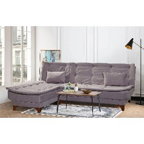 Kutna sofa na razvlačenje Keid C (siva) (L)