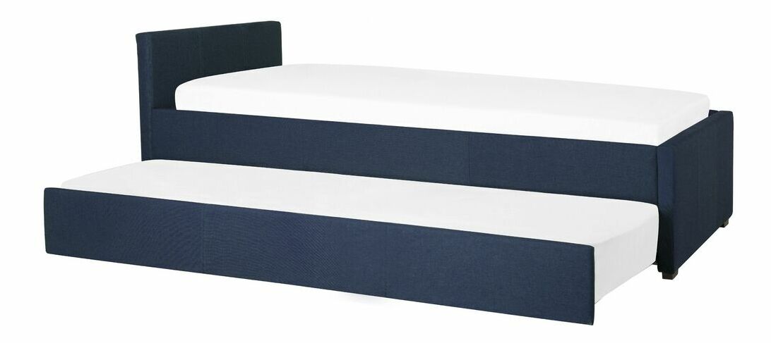 Széthúzható ágy 80 cm MERMAID (ágyráccsal) (kék)