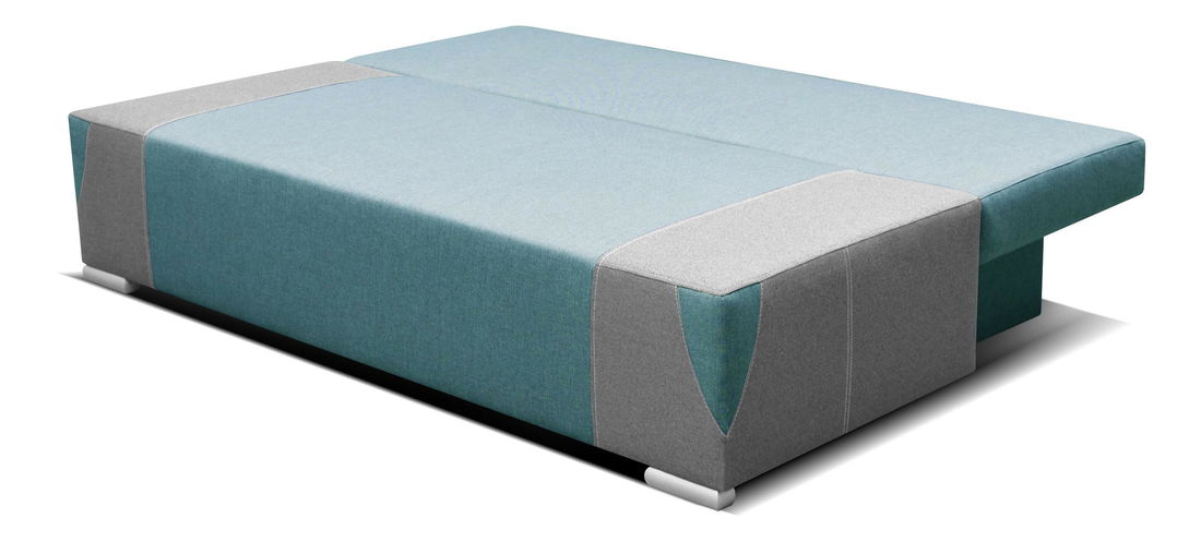 Pohovka trojsedačka Tildas (tyrkysová + sivá)