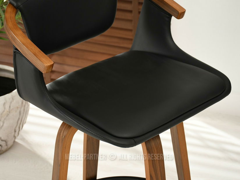 Stolica Max H (tamni orah + orah)