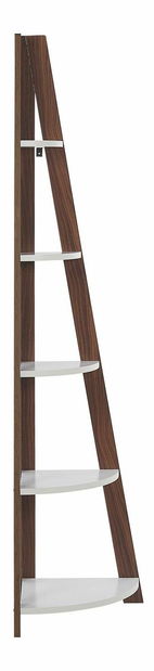 Regál Sobo (tmavé drevo)