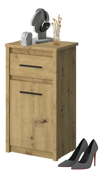 Comodă Andra 1D1S (Stejar artisan)