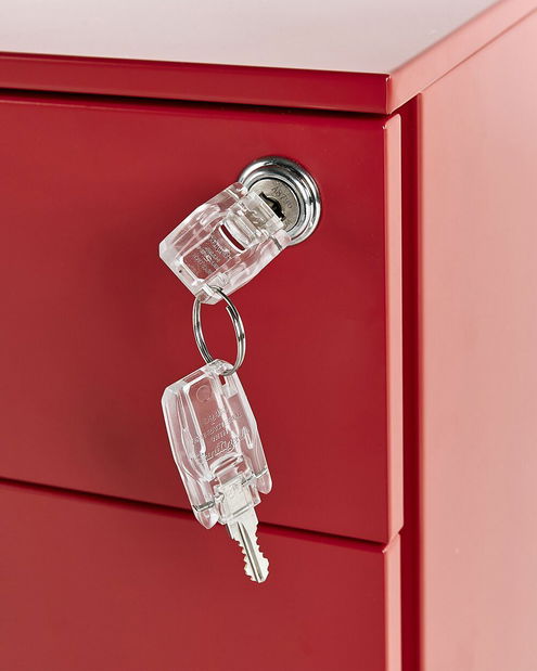 Comodă BALSAN (roșu)