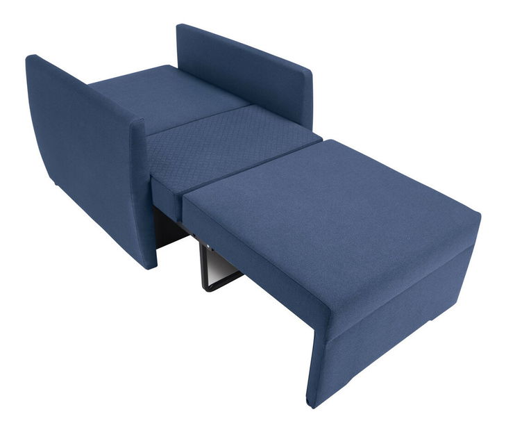 Kreslo BRW Ola 1FBK (modrá)