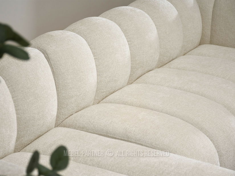 Sarokkanapé Octavos (krém + fekete)