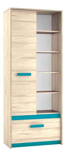 Polcos szekrény Best 03 Nyírfa