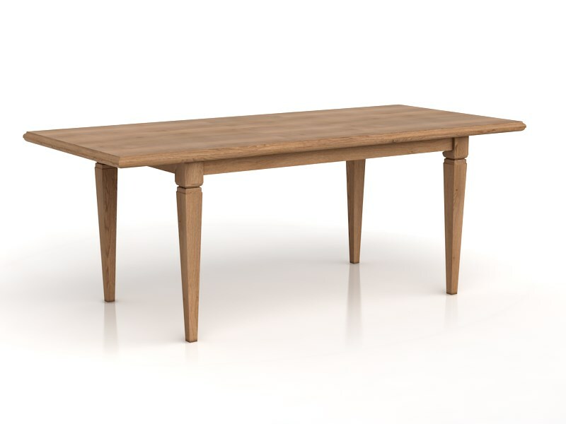 Jedálenský stôl BRW KENT ESTO 160 (pre 6 až 8 osôb) (Dub Amsterdam)